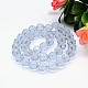Faceted Round Imitation Austrian Crystal Bead Strands G-M191-6mm-04A-2