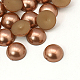 Half Round Domed Imitated Pearl Acrylic Cabochons OACR-H001-1P-1