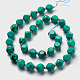 Perles de turquoise naturelle brin G-M367-23B-4