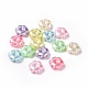 Perles acryliques de perles d'imitation X-OACR-E013-23-1
