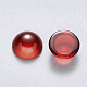 Transparent Spray Painted Glass Cabochons GLAA-S190-013C-F06-2