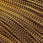 Metallic Thread, Embroidery Thread, Dyed, Gold, 0.8mm