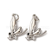 Латунные микро проложить кубического циркония подвески KK-P308-39P