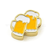 Стойки покрытие латунь эмаль бисер KK-U029-22G-05