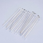 Плоские головки штифтов из нержавеющей стали 304 STAS-F145-07P-0.6x30mm