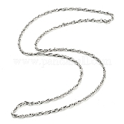 Не тускнеющие цепочки из нержавеющей стали 304 NJEW-M205-01P