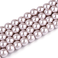 Выпечка окрашены перламутровый стекла жемчужные нити круглый шарик&nbsp;HY-Q330-8mm-81