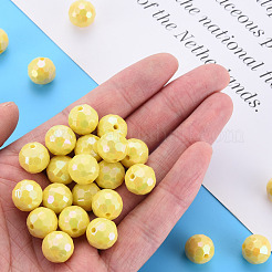 Непрозрачные акриловые бусины&nbsp;TACR-S154-10F-08