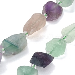 Natürliche Regenbogen-Fluorit-Perlenstränge&nbsp;GG-CBA0B77-A07-03