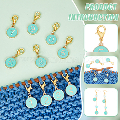 11 Stück Nr. 0~9 DIY-Strickwerkzeug-Sets&nbsp;HJEW-AB00657