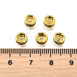 Латунные бусины разделители для поставки стразов&nbsp;RB-A014-Z6mm-07G