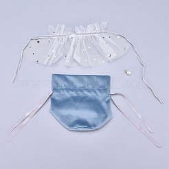 Sacchetti regalo con coulisse di gioielli in velluto&nbsp;TP-M001-01G