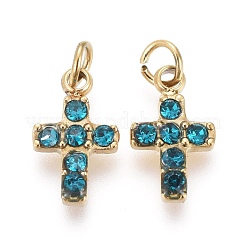 316 хирургическая нержавеющая сталь маленькие крестики-подвески&nbsp;STAS-F256-023A-G