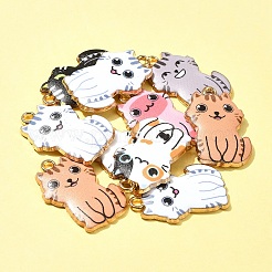 Подвески из эмали из сплава с покрытием 10 шт.&nbsp;FIND-FS0002-53C