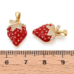 Латунные микро проложить кубического циркония подвески&nbsp;KK-N265-11G