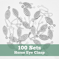 100 комплект застежек-коробочек из нержавеющей стали 304&nbsp;STAS-DC0012-95