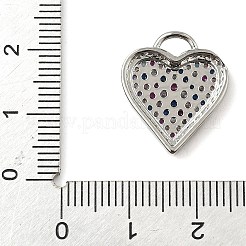 Латунные микро проложить кубического циркония подвески&nbsp;KK-I276-29P-01