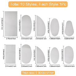 10 шт. резак для глины из нержавеющей стали&nbsp;DIY-SP0005-94