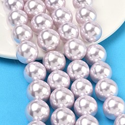 Perles de perles de coquille galvanoplastie&nbsp;BSHE-G041-14mm-06