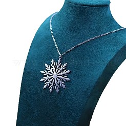 Рождественские подвески в виде снежинки из нержавеющей стали 304&nbsp;FS-WG2B4AB-01