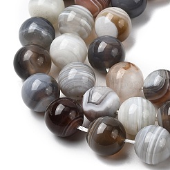 Природные Ботсвана агат бисер нитей&nbsp;G-H334-A01-03