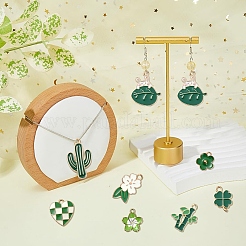 20шт 10 стиля подвески из сплава с эмалью&nbsp;ENAM-YW0004-21