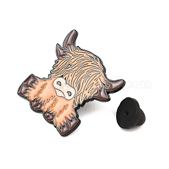 Черная эмалированная булавка&nbsp;JEWB-K032-01EB