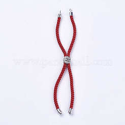 Nylon Twisted Cord Armband machen&nbsp;MAK-F018-01P-RS