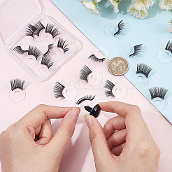 20 striscia di ciglia finte per bambole&nbsp;DIY-PH0010-26