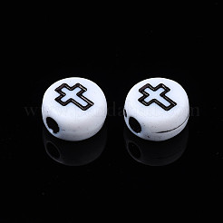 Непрозрачные акриловые бусины&nbsp;SACR-S273-48