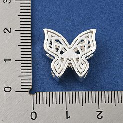 Латунные микропаве из прозрачного кубического циркония&nbsp;KK-Z057-08S