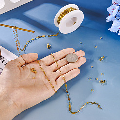DIY-Kettenhalsketten-Schmucksets&nbsp;DIY-TA0011-48