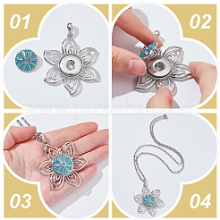 Наборы для самостоятельного изготовления цепочек из нержавеющей стали 304&nbsp;DIY-NB0013-87