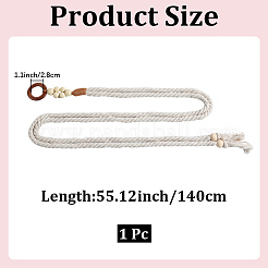 Ceintures en chaîne de taille en coton tissé à la main pour femmes&nbsp;AJEW-WH20017-73A