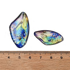 4 шт. подвески в виде крыльев бабочки из прозрачной эпоксидной смолы&nbsp;RESI-C057-01B