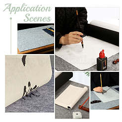 Фетровый коврик для рисования и каллиграфии AJEW-WH0504-97B