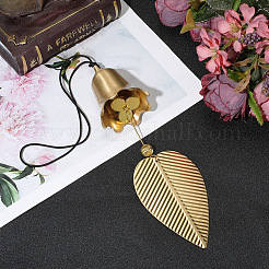 Латунные подвески-колокольчики&nbsp;HJEW-WH20816-010G-C