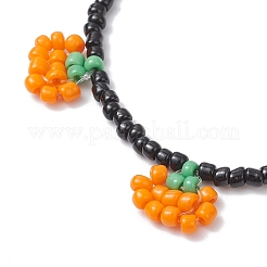 Браслеты с подвесками из стеклянных бусин&nbsp;BJEW-TA00686