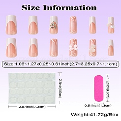 Пресс из АБС-пластика с полным покрытием на накладных ногтях&nbsp;DIY-CJC0006-13