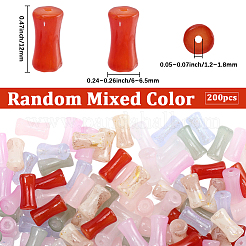 200 шт. стеклянные бусины для выпечки&nbsp;DGLA-PA0001-05