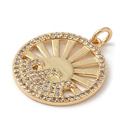 Стойки обшивки латунь микро проложить Циркон подвеску&nbsp;KK-A190-12G