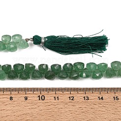 Natürliche grüne Erdbeere Quarzperlen Stränge&nbsp;GG-NH0010-D01-01