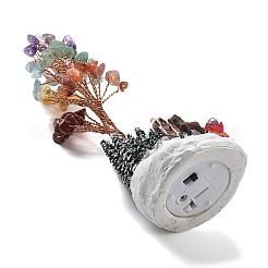 Décoration de maison en résine sur le thème de Noël&nbsp;DJEW-H013-01B