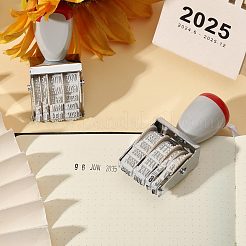 Timbro datario in plastica con date e anni diversi e opzioni di personalizzazione&nbsp;OFST-WH0004-164