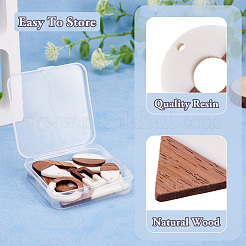 Подвески из смолы и дерева&nbsp;RESI-TA0001-11