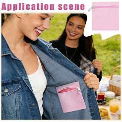 Sacs en toile à fermeture éclair&nbsp;ABAG-WH0077-09C-02