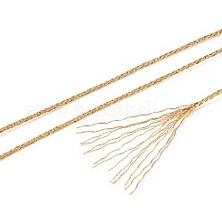 25 м двухслойная круглая металлизированная нить из пэт-материала&nbsp;MCOR-T003-04A