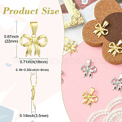 8шт 2 цвета латунные подвески&nbsp;KK-CJ0003-23