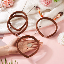 Тканевые и пластиковые резинки для волос&nbsp;OHAR-TAC0020-01D