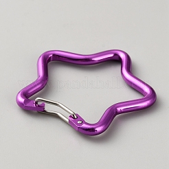 Aluminiumlegierung Klettern Karabiner&nbsp;DIY-WH0899-321A
